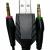 Игровая гарнитура Smartbuy RUSH STORMER, динамик 50мм, LED-подсветка, черн/зелен (SBHG-5200)***