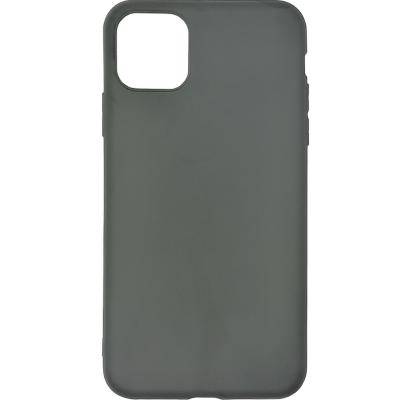 Чехол-накладка iPhone 11 PRO MAX, More choice Silicone MATTE (Black)