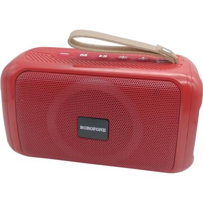 Активная колонка BOROFONE BR17 (FM/AUX/USB/microSD/BT/TWS), красный***
