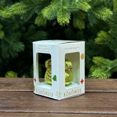 Игрушка ёлочная, 1шт. 6см. Телефон, зеленый /ФУ-184/5