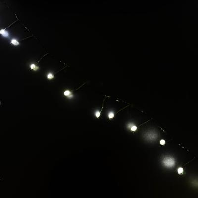Гирлянда провол. 50м, 1500LED РОСА / МИШУРА бел. LX-630 пульт IP44+