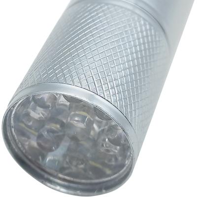 Фонарь ручной "Облик" HQ 1056  (9 LED, 3*R3) алюм.корпус, у-12шт