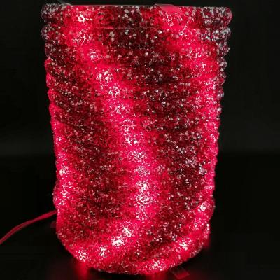 Гирлянда дюралайт, уличная, 5м, 100LED, красн., 8 функций, Luca Light /83796/