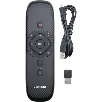 Пульт универ ClickPDU W2 Air Mouse для Smart TV, Android TV Box, ПК