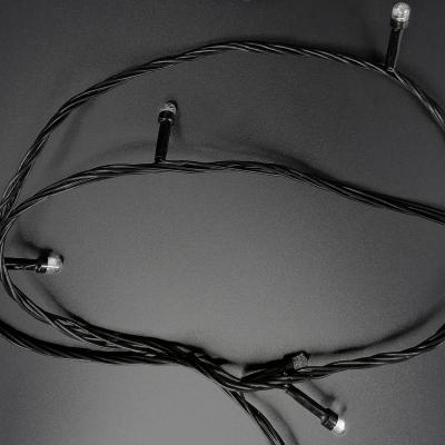Гирлянда нитевая уличная,100м, 480LED, 8мм зел. Ч.П. LX-290