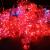 Гирлянда дождь, уличная, 3,0м/3,0м, 600LED, красн. бел., Б.П., LX-29