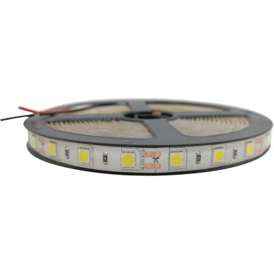 LED лента, 60SMD(5050)/m 14.4W/m 12V, IP65 5m, 6500K, LS607 /27652/
