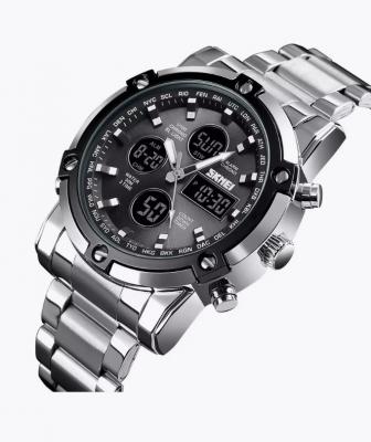 Часы наручные Skmei 1389 silver-black