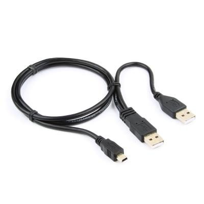Кабель USB 2.0 Pro Cablexpert CCP-USB22-AM5P-3, 2xAM/miniBM 5P, 0.9м, экран