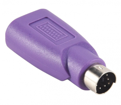Переходник шт.PS/2 - гн.USB A 4pin (для мыши, клавиатуры)