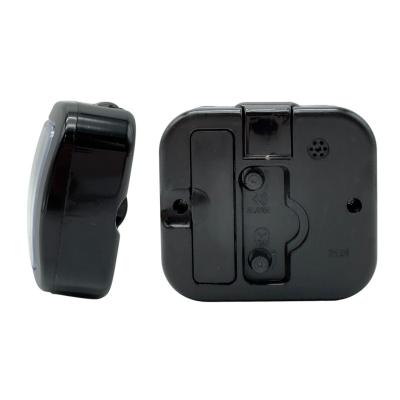 Часы-будильник PERFEO Quartz PF-TC-004, прямоугольные, 8*7,5 см, черный