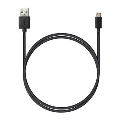 Кабель USB - micro USB, 1,0м, Robiton P1, черный, пакет