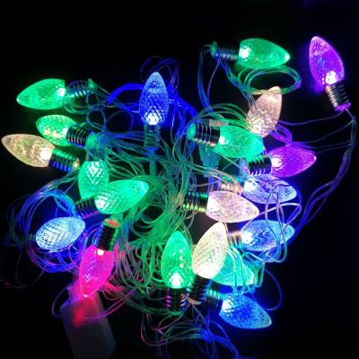 Гирлянда нитевая, 6,0м, Шишка лампочка, RGB, П.П. 6240-87 