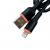 Кабель USB - Lightning 8pin, 1,0м, Ugetus G13, силикон, черный (без упаковки)