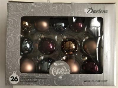 Игрушка ёлочная, уп.26шт. CHRISTMAS.КОФЕ, Darlens DL-DRL00881