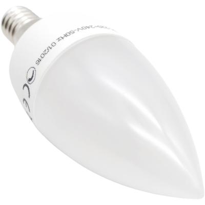 LED лампа C37D/7W/3000/E14, Smartbuy, диммируемая