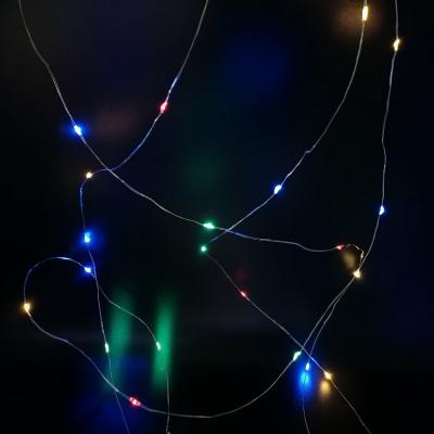 Гирлянда штора, 3,0м/3,0м, 300LED, RGB, музыкальная, IP65, пульт, USB 5В/1-2А, LDG09