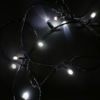 Гирлянда нитевая уличная, 10м, 70LED, 8mm бел. Ч.П. LX-268