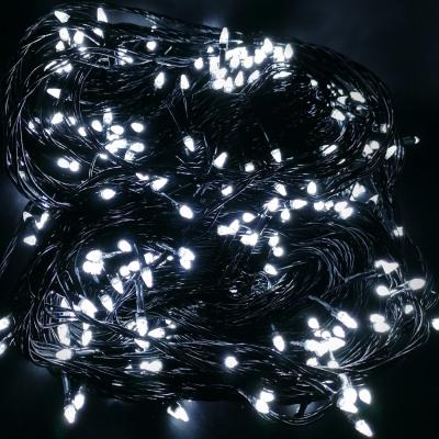 Гирлянда нитевая, 100м, 500LED, бел. пуля, Ч.П. LX-174