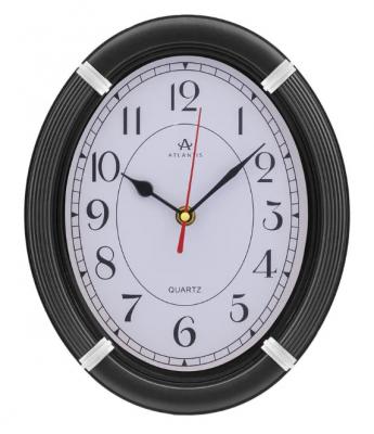 Часы настенные Atlantis TLD-6070 черный (black)