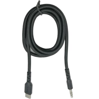 Jack 3,5mm - TYPE-C 1,0м, HOCO UPA17, черный