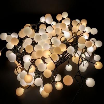 Гирлянда нитевая, 14м, 550LED, т.бел. 8 функций, Luca Snake Berry Light /84423/