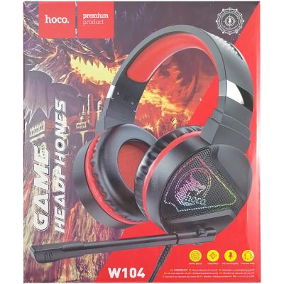 Наушники HOCO W104 Drift игровая гарнитура, красный