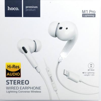 Наушники HOCO M1 Pro Original series, для lightning, белый**