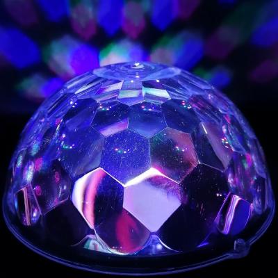 Диско шар MP3 MAGIC BALL 6color,2*3W,USB,SD,ПДУ,датчик звука) /20 /кит/