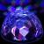 Диско шар MP3 MAGIC BALL 6color,2*3W,USB,SD,ПДУ,датчик звука) /20 /кит/