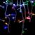 Гирлянда бахрома, уличная, 12м/0,3-0,5м, RGB, Б.П. LX-303