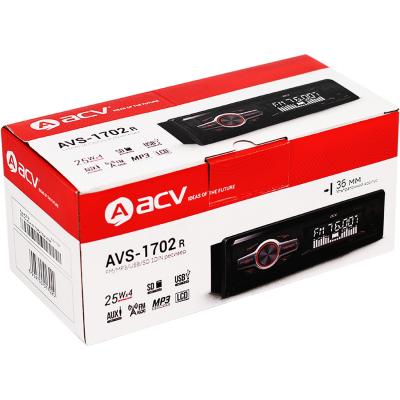 Автомагнитола ACV AVS-1702R USB/SD/FM