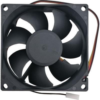 Вентилятор Gembird FANCASE, 80х80х25, втулка, 3pin, провод 30см
