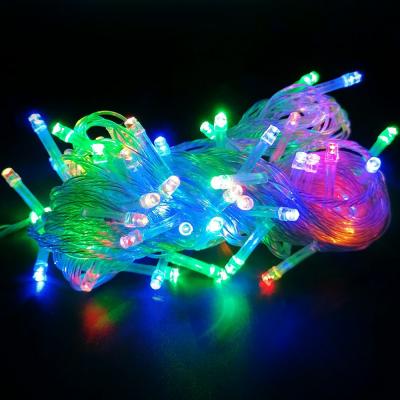 Гирлянда нитевая, 8м, 72LED, RGB, П.П. LX-96