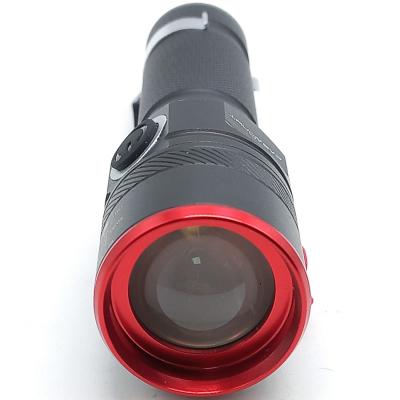 Фонарь ручной Следопыт ST-FLR10 (1L T6, 18650 (БЕЗ АКБ), Zoom, USB) 