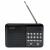 Радио Perfeo PALM, FM 87.5-108МГц, питание USB или 18650, черный