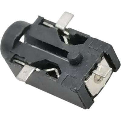 Гнездо питания 2,5/0,7мм, SMD, на корпус