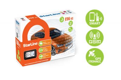 Автосигнализация StarLine E96 v2 BT 2CAN+4LIN GSM-GPS