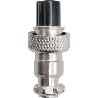 MIC12 (GX12) гнездо 6pin, на кабель (5А, 125В)