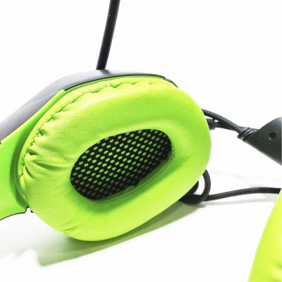 Игровая гарнитура Smartbuy RUSH SKYTHE, динамик 50мм, гибкий микрофон, зеленая (SBHG-8600)***