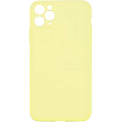 Чехол-накладка iPhone 11 PRO MAX, More choice FLEX (Yellow)