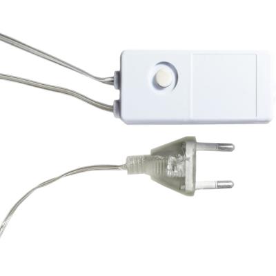 Гирлянда бахрома, 3м, 10LED, ЗВЕЗДЫ, син. HL-41