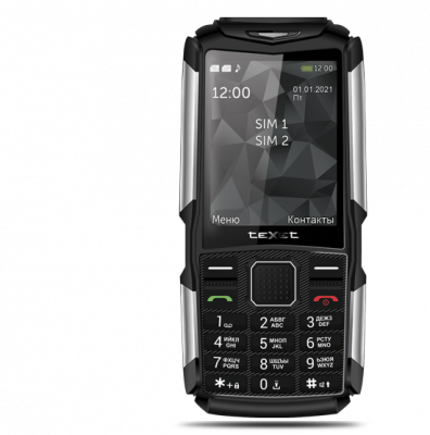 Мобильный телефон teXet TM-D314 черный