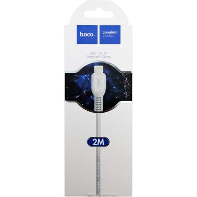 Кабель USB - Lightning 8pin, 2,0м, HOCO X20 Flash Series, белый