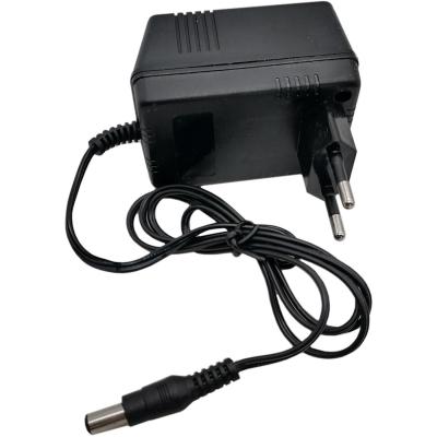 Блок питания трансформаторный 7,5V,  500mA, не стаб., вилка на блоке