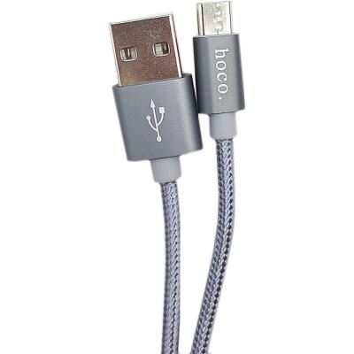 Кабель USB - micro USB, 1,0м, HOCO X2 Series, графит