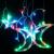 Гирлянда бахрома, 3,0м, LED, 6 полумесяцев 6 звезд, RGB, LX-50
