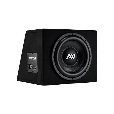 Автосабвуфер AVATAR Buran 12A black корпусный активный 250/1000вт