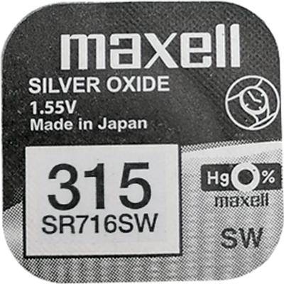 Элемент питания SR716SW (314/315) MAXELL BL1 10-Box/кор.100шт