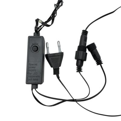 Гирлянда нитевая, 6м.220LED, белый, Ч.П. SUPER HQ LX-503